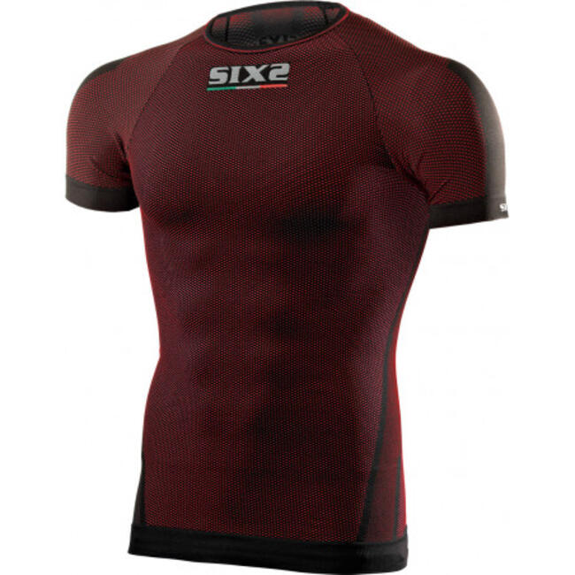 Six2 Maglia Termica Moto Dark Red Unisex